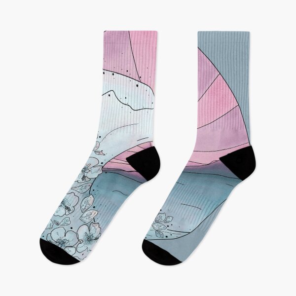 Item preview, Flower Wave Teal&Pink designed and sold by JulesGoyco.