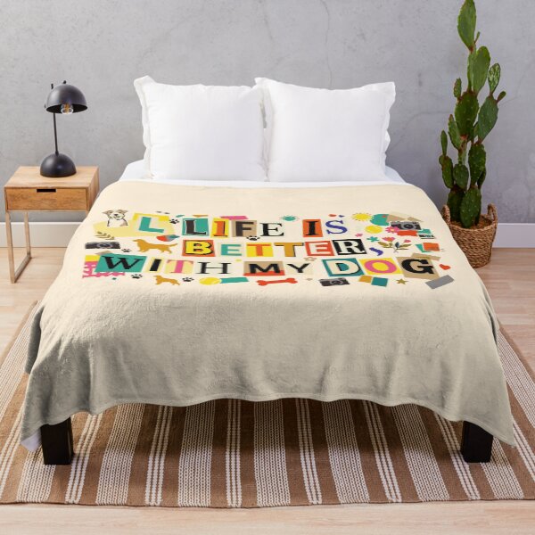 Item preview, Dog Lover Life Is Better With My Dog designed and sold by Oniyasha.
