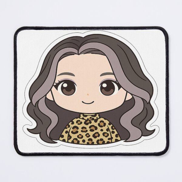 Item preview, Cute Leopard Girl – Chibi Fashionista Aesthetic designed and sold by FernandsOficial.