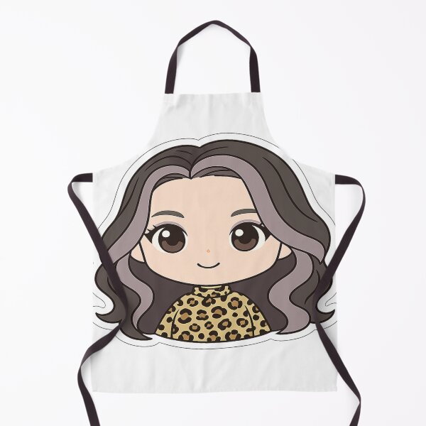 Item preview, Cute Leopard Girl – Chibi Fashionista Aesthetic designed and sold by FernandsOficial.