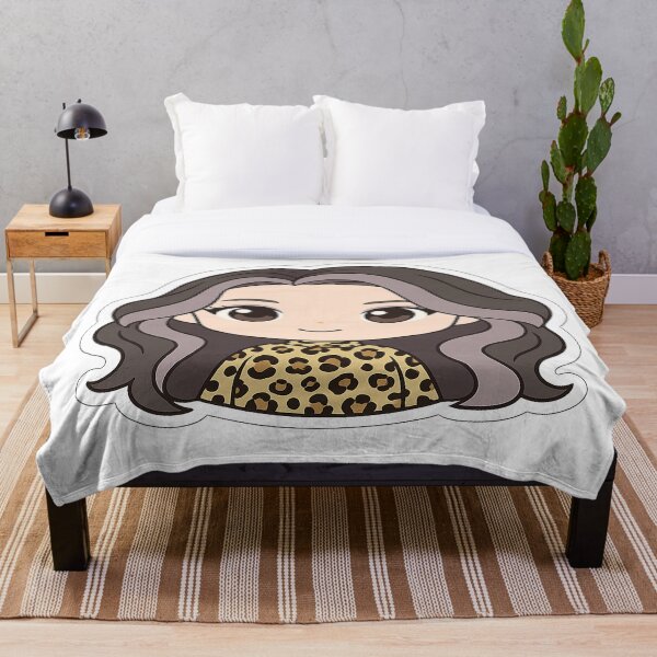 Item preview, Cute Leopard Girl – Chibi Fashionista Aesthetic designed and sold by FernandsOficial.