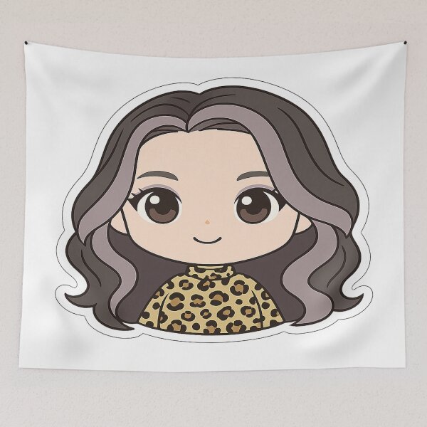 Item preview, Cute Leopard Girl – Chibi Fashionista Aesthetic designed and sold by FernandsOficial.