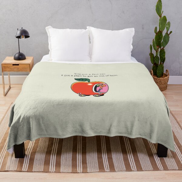 Item preview, Fast Car Apple Car Driving Tracy Chapman Quote Whimsical Escape Richard Scarry designed and sold by modoodles357.