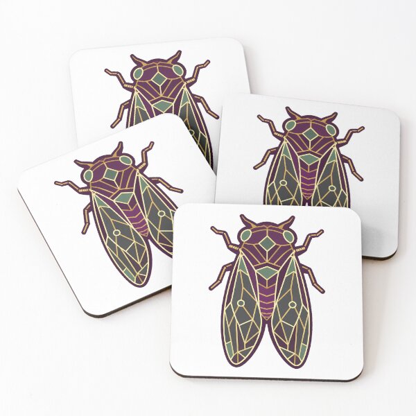 Item preview, Freestanding Geometric Cicada designed and sold by GraphycoPublish.