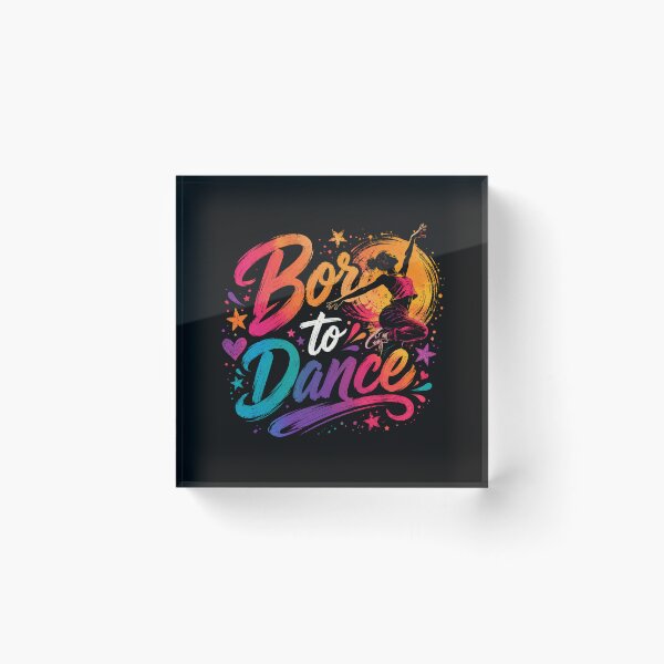 Item preview, Born to Dance | Colorful Latin Dance & Hispanic Heritage Celebration Design designed and sold by RJACreative.