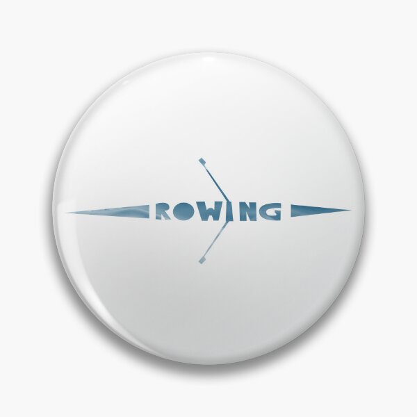 Item preview, Rowing Dark Blue Logo Design Single designed and sold by PuiuPrints .
