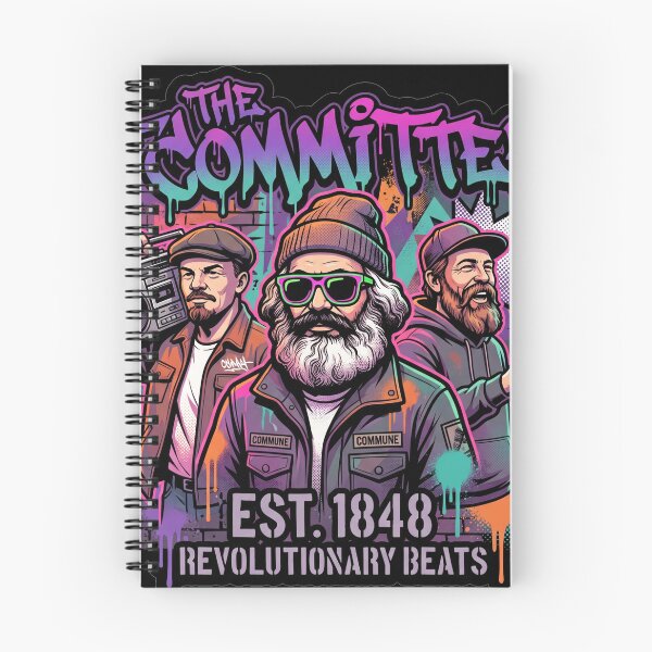 Item preview, The Committee Revolutionary Hip Hop Urban Streetwear Vibe designed and sold by Pride Emblem Prints.
