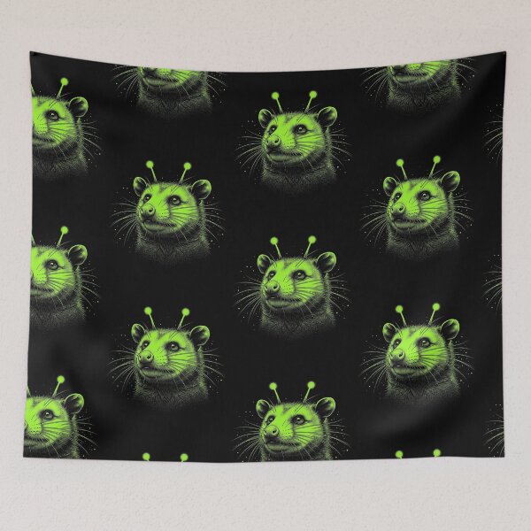 Item preview, Y2K Alien Possum Halloween Creature designed and sold by d247.