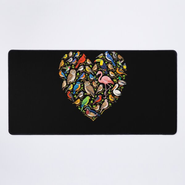 Item preview, Bird Heart Colorful Birding Bird Watcher Nature Lover Gift designed and sold by 519xdesign.