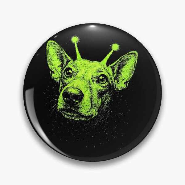 Item preview, Y2K Alien Dog Halloween Spooky Pup designed and sold by d247.