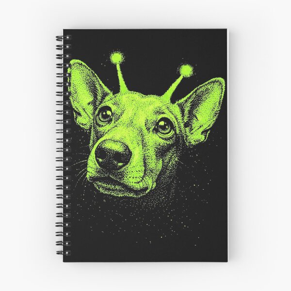 Item preview, Y2K Alien Dog Halloween Spooky Pup designed and sold by d247.