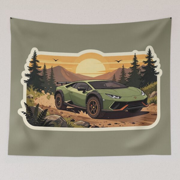 Item preview, Lamborghini Huracan Sterrato Retro designed and sold by Dimensionality.