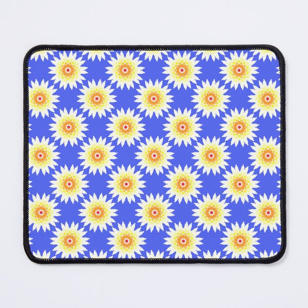 Item preview, Geometric Sunflower Pattern designed and sold by Tickety Boo.