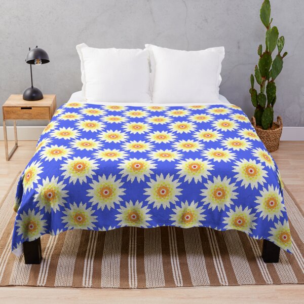 Item preview, Geometric Sunflower Pattern designed and sold by Tickety Boo.