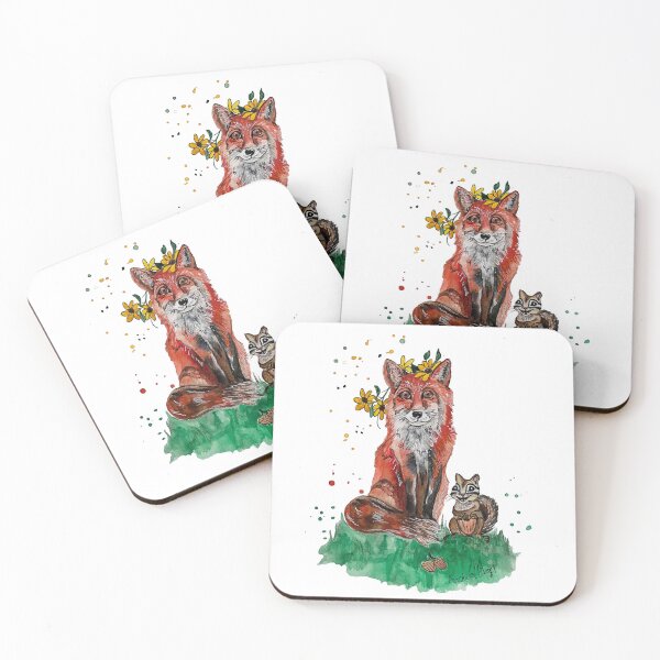 Item preview, Foxy Girl designed and sold by Blue Fly Art.