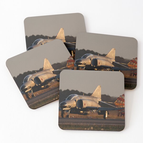 Item preview, F-4 Phantom Drag Chute Landing at Sunset designed and sold by YSJapanPhoto.
