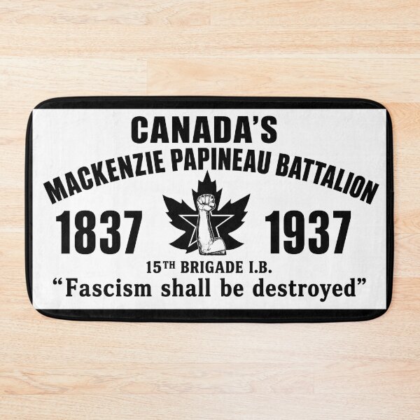 Item preview, Canadas Mackenzie Papineau Battalion Antifascist Commemorative Artwork Print designed and sold by PinUpPizzazz.
