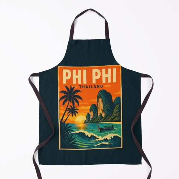 Item preview, Vintage Phi Phi - Thailand Poster designed and sold by GoodOldVintage.