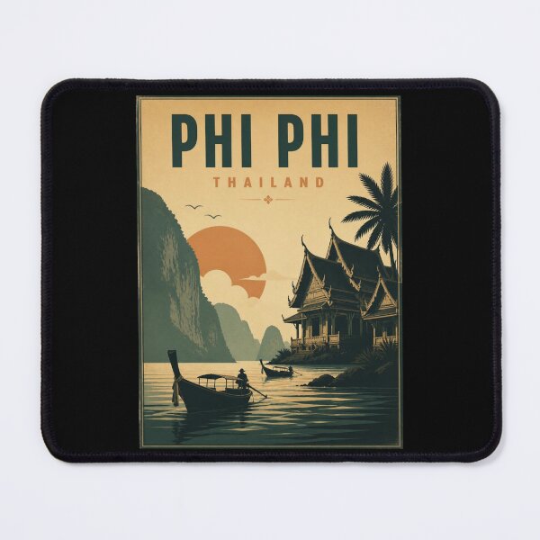 Item preview, Vintage Phi Phi - Thailand Poster designed and sold by GoodOldVintage.