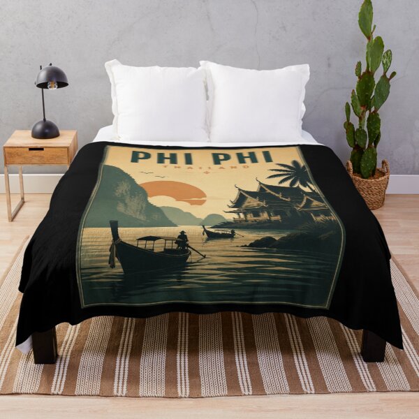 Item preview, Vintage Phi Phi - Thailand Poster designed and sold by GoodOldVintage.