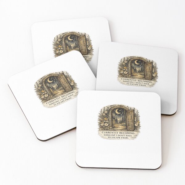 Item preview, Currently Becoming Someone I Don't Have to Escape From — Healing Era Gift designed and sold by TheWildLanding.
