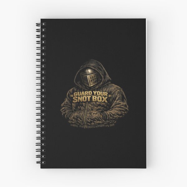 Item preview, Guard Your Snot Box Streetwear Helmet Hoodie Warrior Graphic designed and sold by FrozenHeat97.