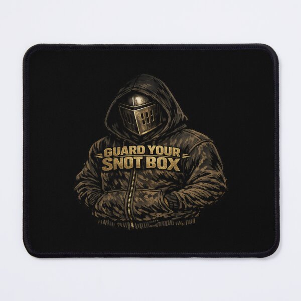 Item preview, Guard Your Snot Box Streetwear Helmet Hoodie Warrior Graphic designed and sold by FrozenHeat97.