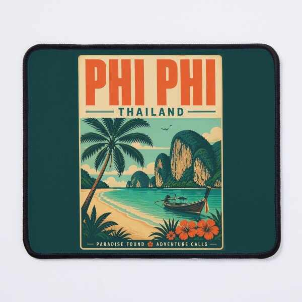 Item preview, Vintage Phi Phi - Thailand Poster designed and sold by GoodOldVintage.