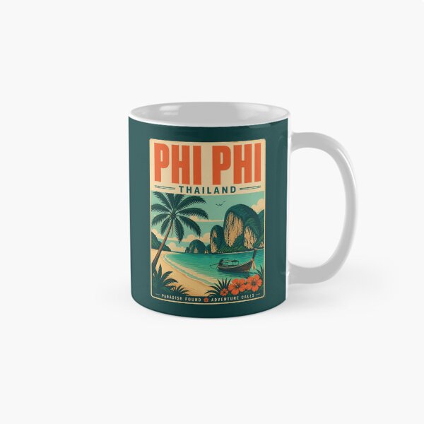 Item preview, Vintage Phi Phi - Thailand Poster designed and sold by GoodOldVintage.