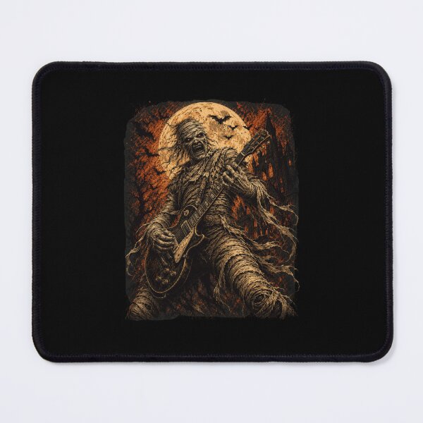 Item preview, Undead Mummy Rocker Playing Guitar Halloween designed and sold by snowry.