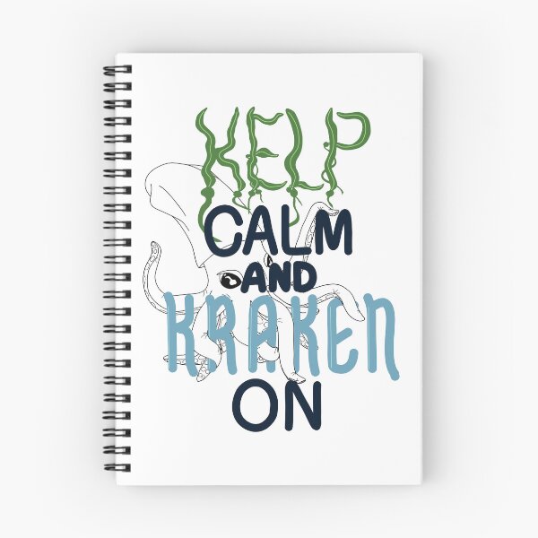 Item preview, Kelp Calm and Kraken On designed and sold by quin-engle.