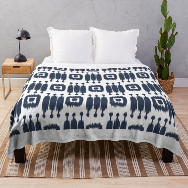 Item preview, Seamless Ikat pattern inspired by traditional Thai textiles, featuring handcrafted geometric motifs and woven textures. designed and sold by Line-Aura.