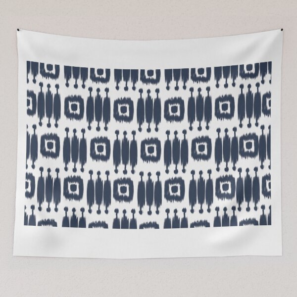 Item preview, Seamless Ikat pattern inspired by traditional Thai textiles, featuring handcrafted geometric motifs and woven textures. designed and sold by Line-Aura.