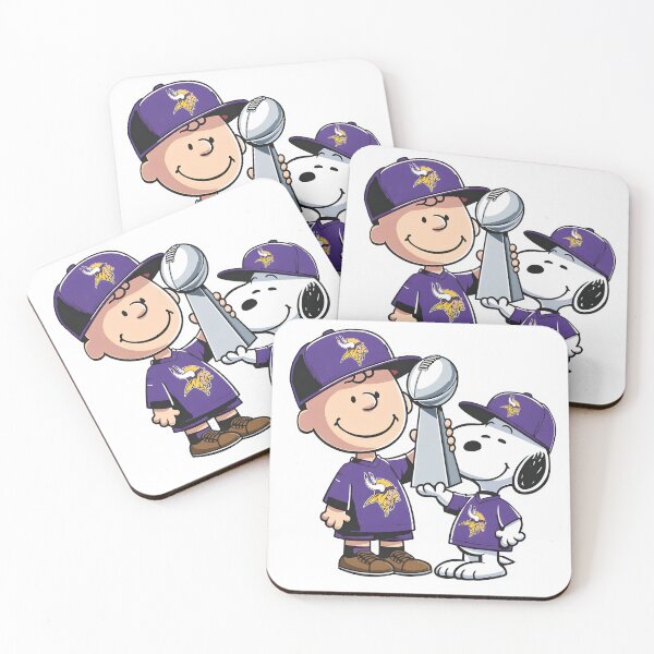 Item preview, Charlie Brown Snoopy Vikings Win designed and sold by NeonFurLab.
