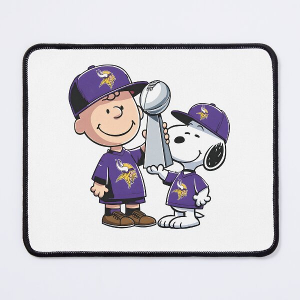 Item preview, Charlie Brown Snoopy Vikings Win designed and sold by NeonFurLab.