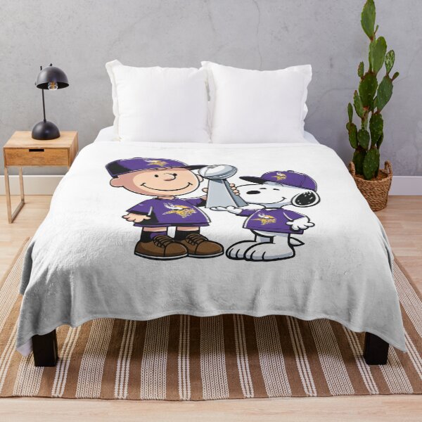 Item preview, Charlie Brown Snoopy Vikings Win designed and sold by NeonFurLab.