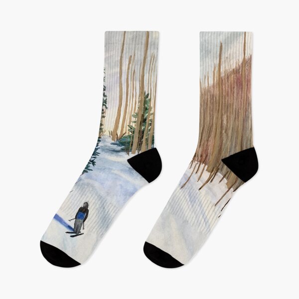 Item preview, Skiing on Golden Peak designed and sold by JulesGoyco.