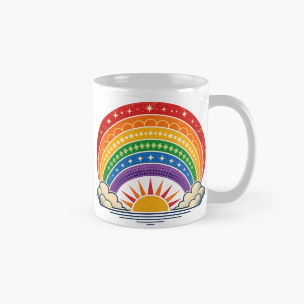 Item preview, Retro Rainbow designed and sold by Artnovalty.redbubble.com.