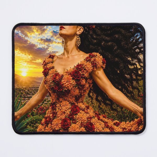 Item preview, Dress of Flowers Frida designed and sold by reggiemercedes.
