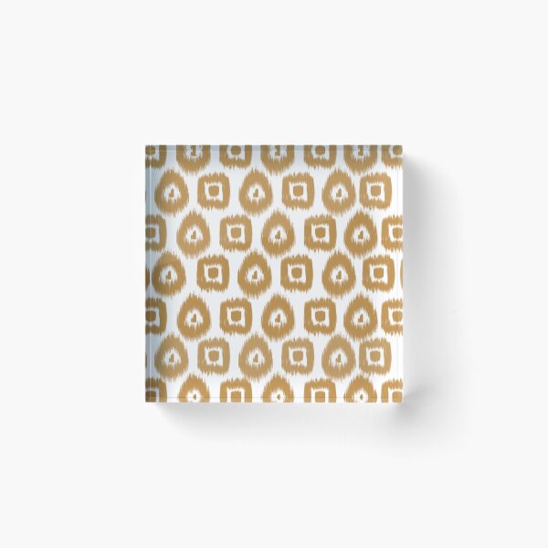 Item preview, Seamless Ikat pattern inspired by traditional Thai textiles, featuring handcrafted geometric motifs and woven textures. designed and sold by Line-Aura.