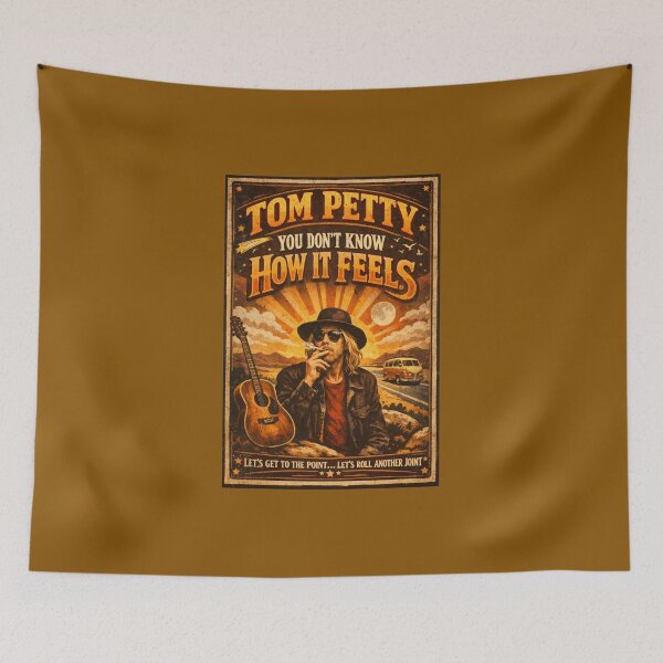 Item preview, Tom Petty Post Smokers Poster designed and sold by Halifaxartguy.