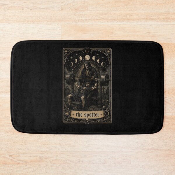 Item preview, The Spotter Grim Reaper Weightlifting Design designed and sold by snowry.