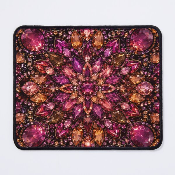 Item preview, Sunset Jewel Mandala designed and sold by CaseyMichelleArt.