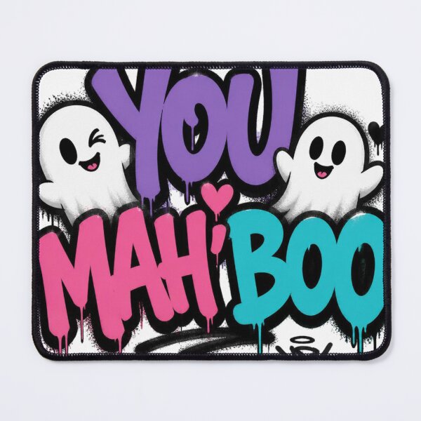 Item preview, Cute Halloween Ghosts Pun – Colorful Spray Paint Couples Art designed and sold by LavIsInTheAir.