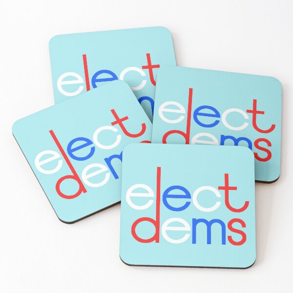 Item preview, Elect Democrats—Red, White & Blue designed and sold by Phil Marden.