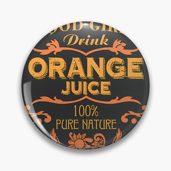 Item preview, Good Girls Drink Orange Juice designed and sold by RetroAisthetic.