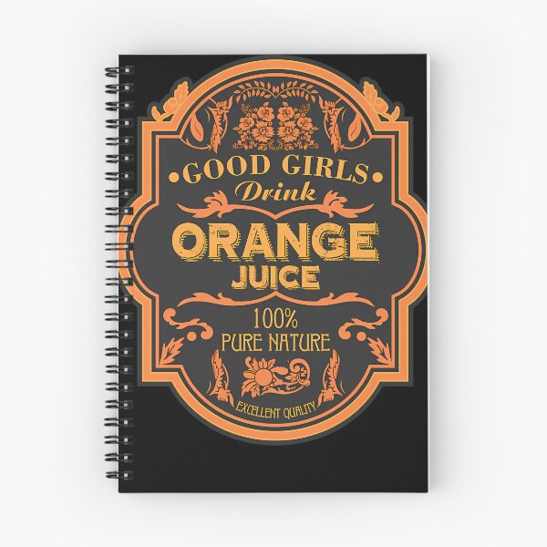 Item preview, Good Girls Drink Orange Juice designed and sold by RetroAisthetic.