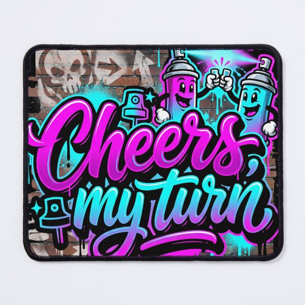 Item preview, Vibrant Urban Graffiti Street Art Cheers Celebration Vibe designed and sold by Pride Emblem Prints.