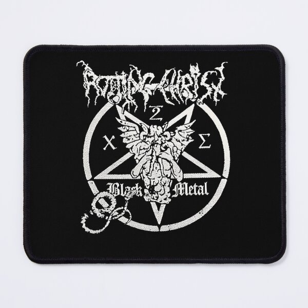 Item preview, Rotting Christ Black Metal Pentagram Emblem Poster designed and sold by BriaBode.