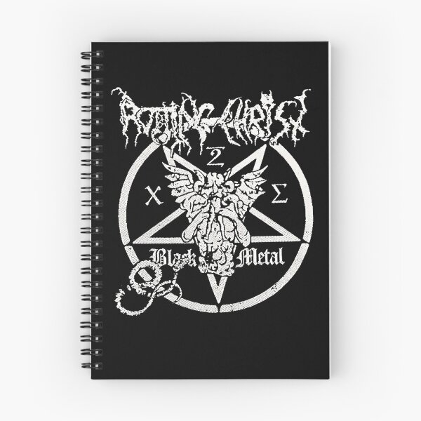 Item preview, Rotting Christ Black Metal Pentagram Emblem Poster designed and sold by BriaBode.